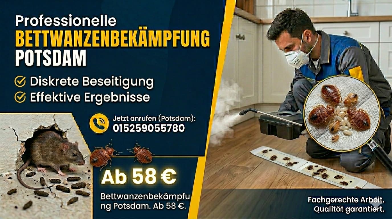 bettwanzenbekämpfung potsdam