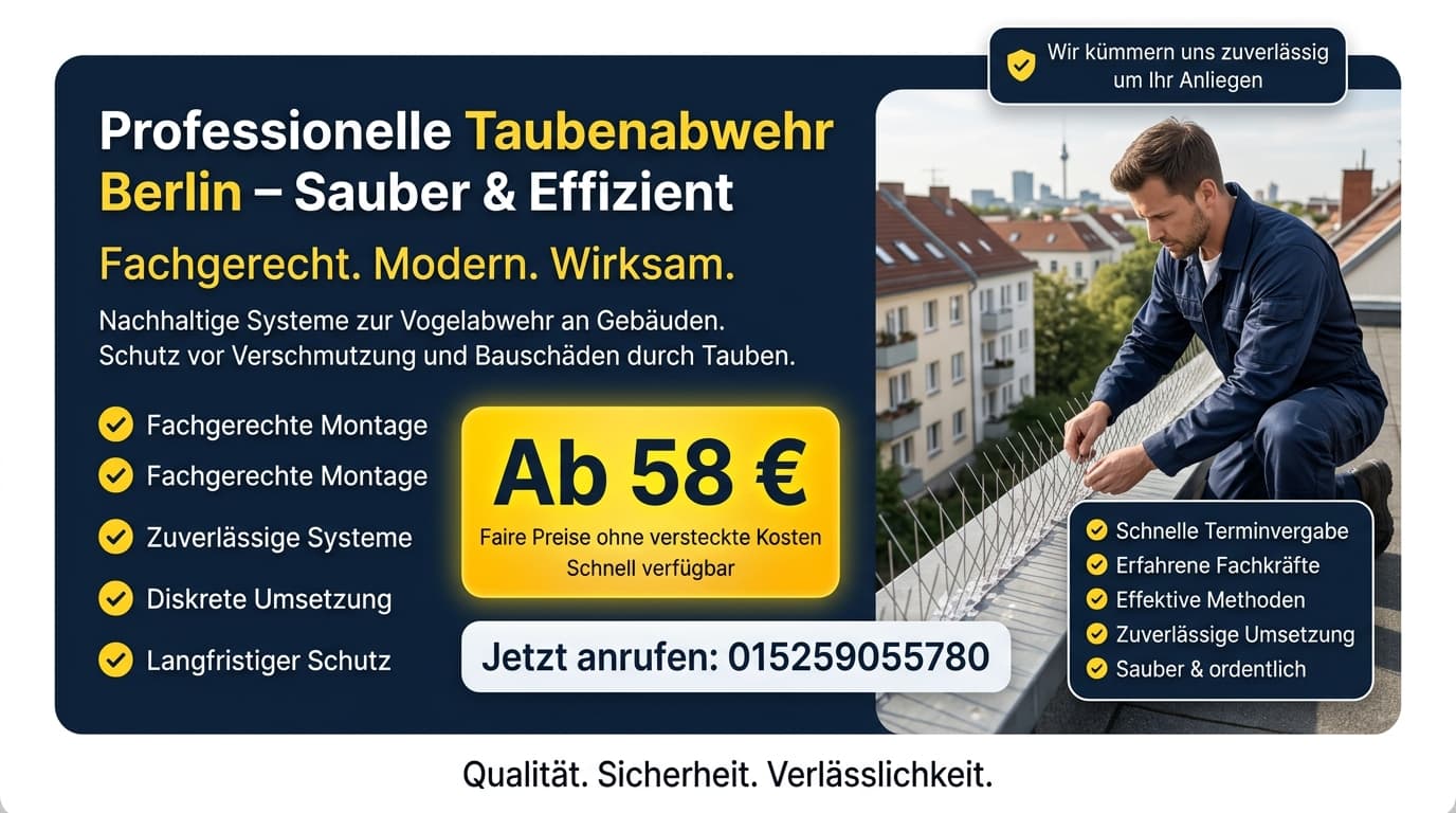 taubenabwehr berlin