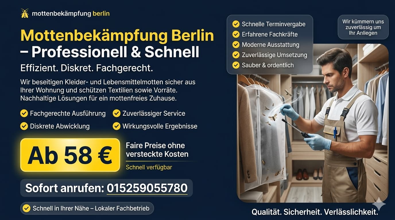 mottenbekämpfung berlin