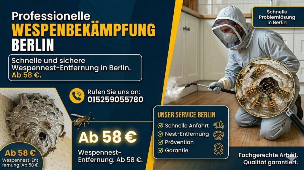 wespenbekämpfung berlin