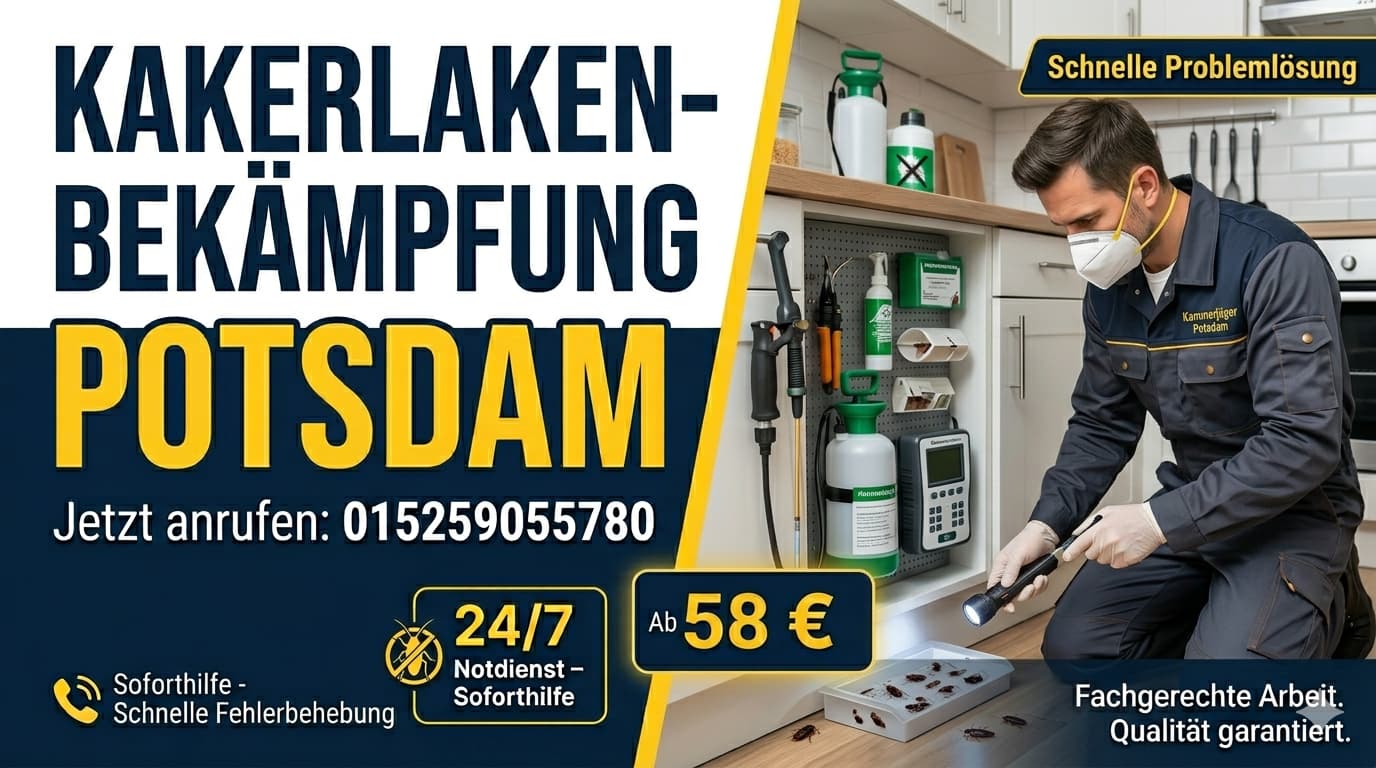 kakerlakenbekämpfung potsdam