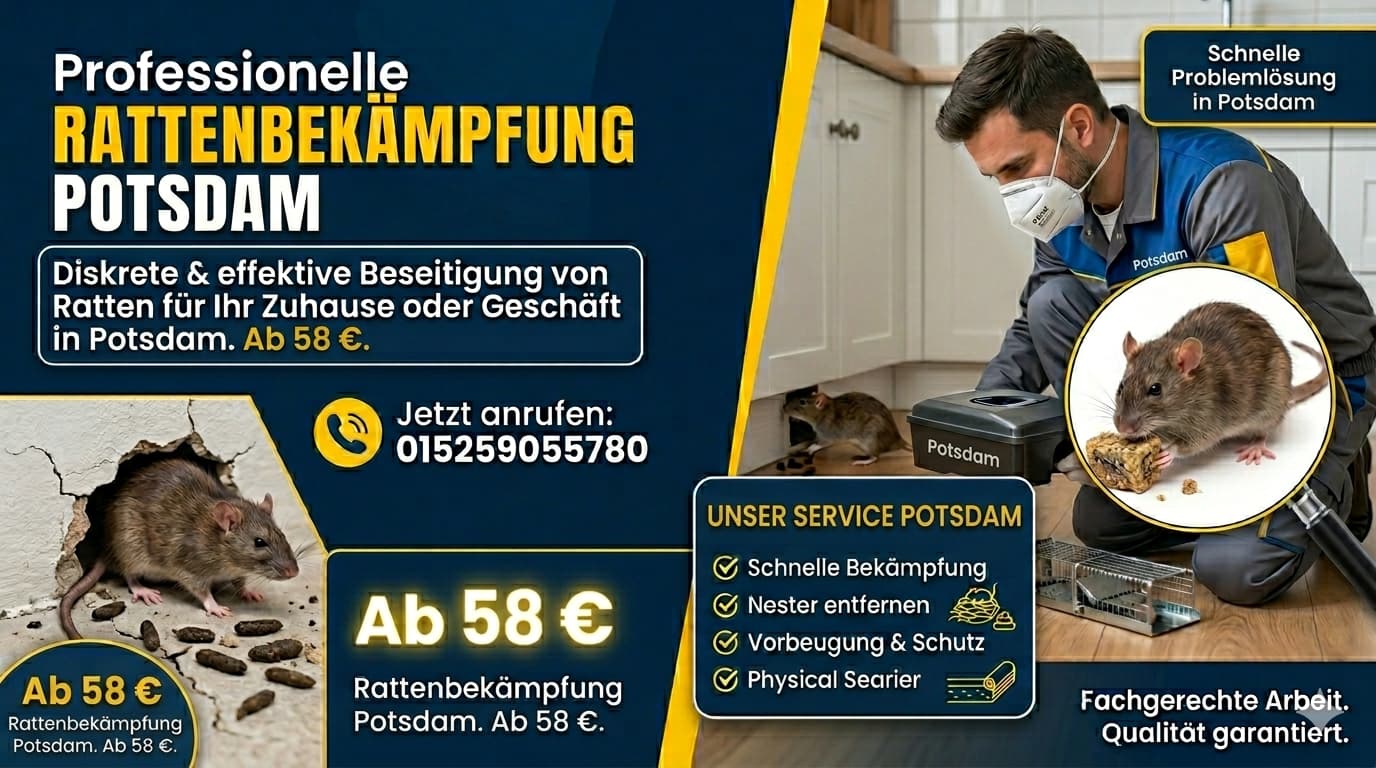 rattenbekämpfung potsdam